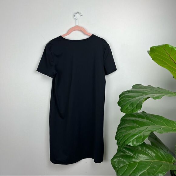 Zanni Made In LA Boxy T-Shirt Dress Black - Picture 8 of 8